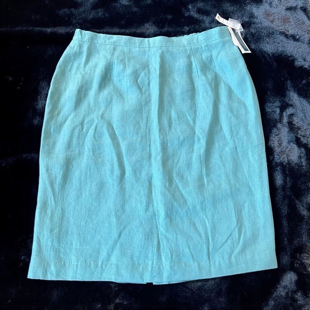 Jennifer Moore 100%Linen Women’s Skirt Size 18W/32